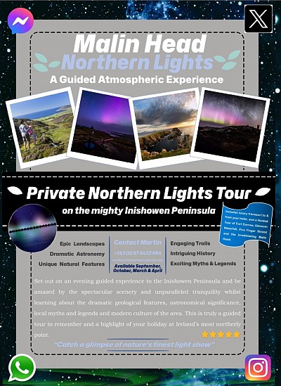 Northern Lights Private Tour Ireland